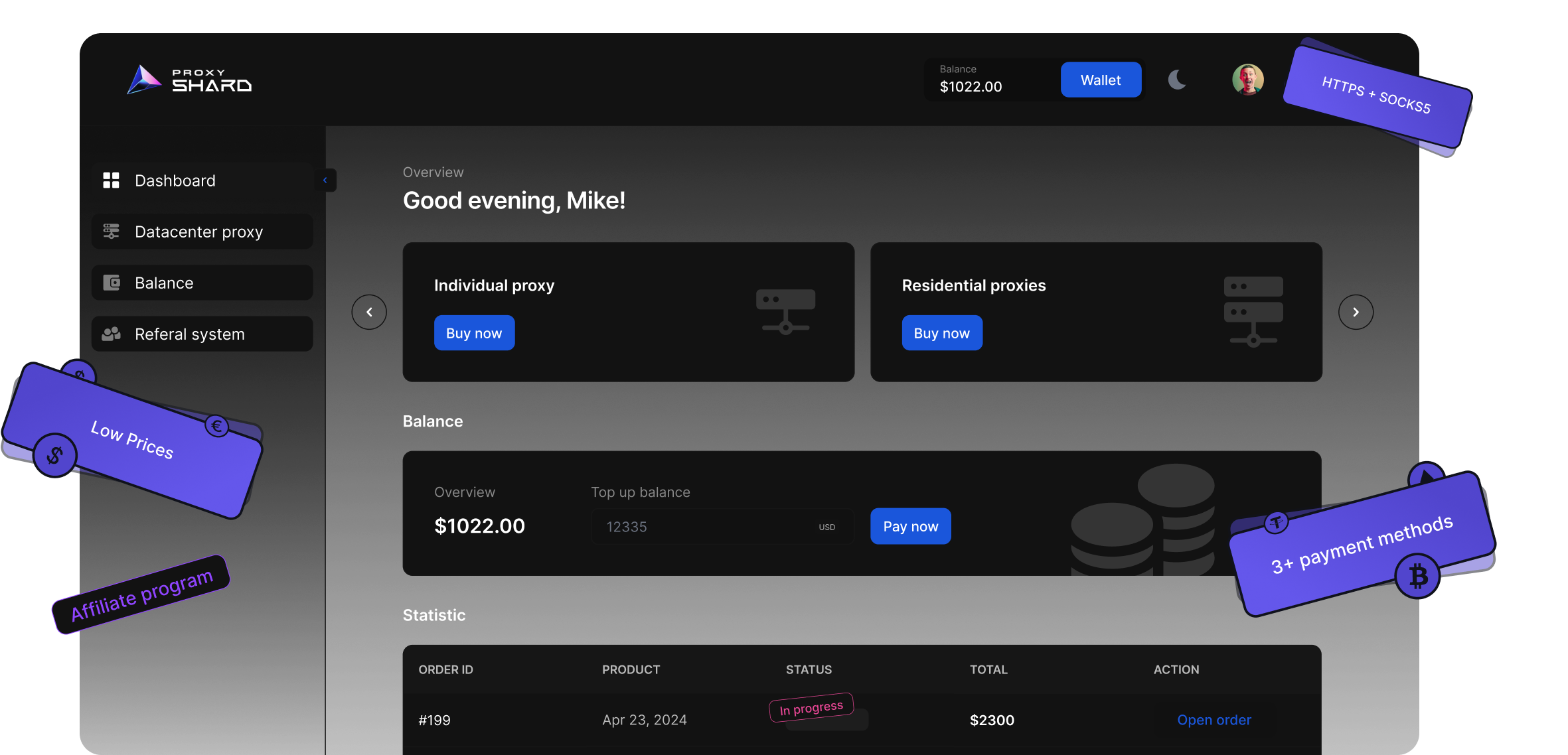 Dashboard